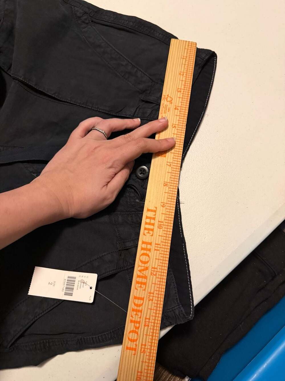 Pilcro Anthropologie Lyocell Linen Wide-Leg Cargo Pants Size 2 - Picture 11 of 11